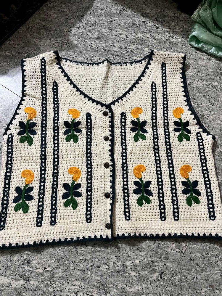 Handmade Crochet Vest