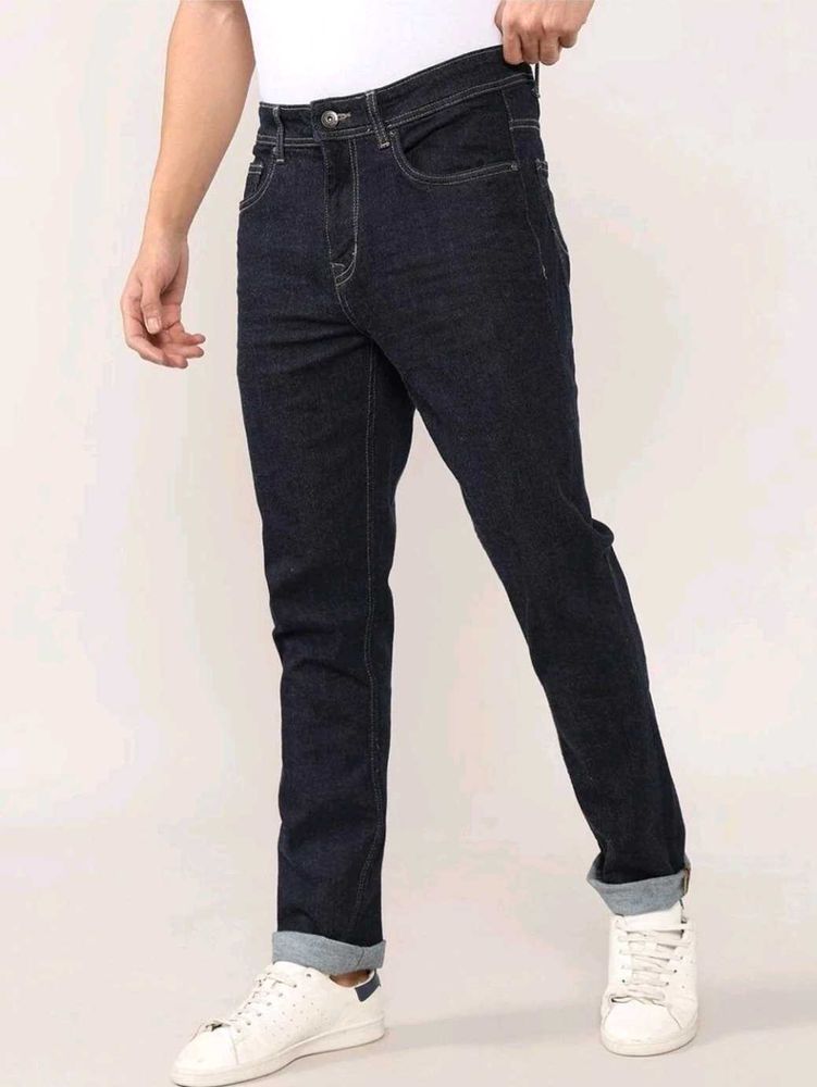 Lee Cooper Men's Dark Wash Slim Fit Jeans