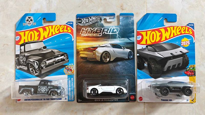 Hot Wheels Combo Cars Silver Series