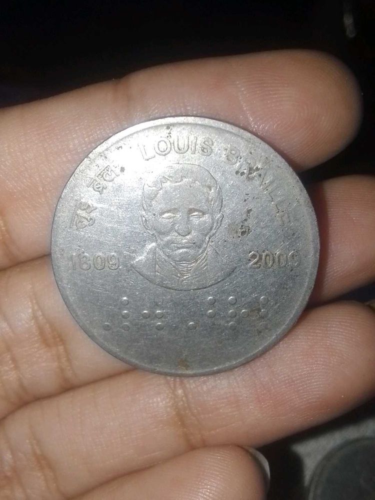 Louis Braille Commemorative Coin