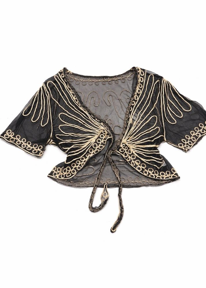 Boho tie up cardigan/top