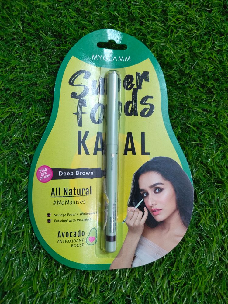 Myglamm Superfood Kajal Deep Brown