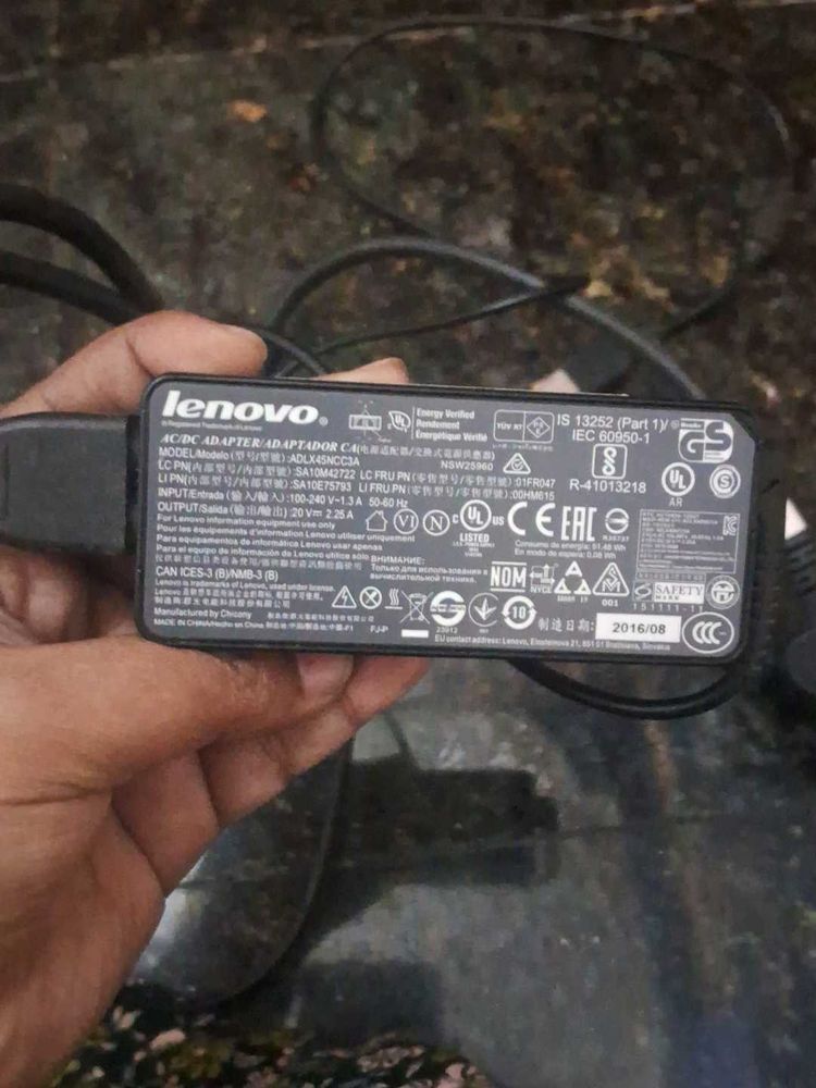 Lenovo Laptop Charger