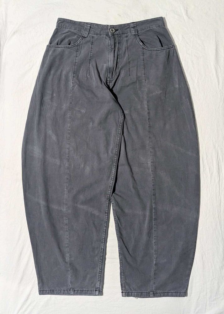 Vintage Baggy Grey Denim Jeans