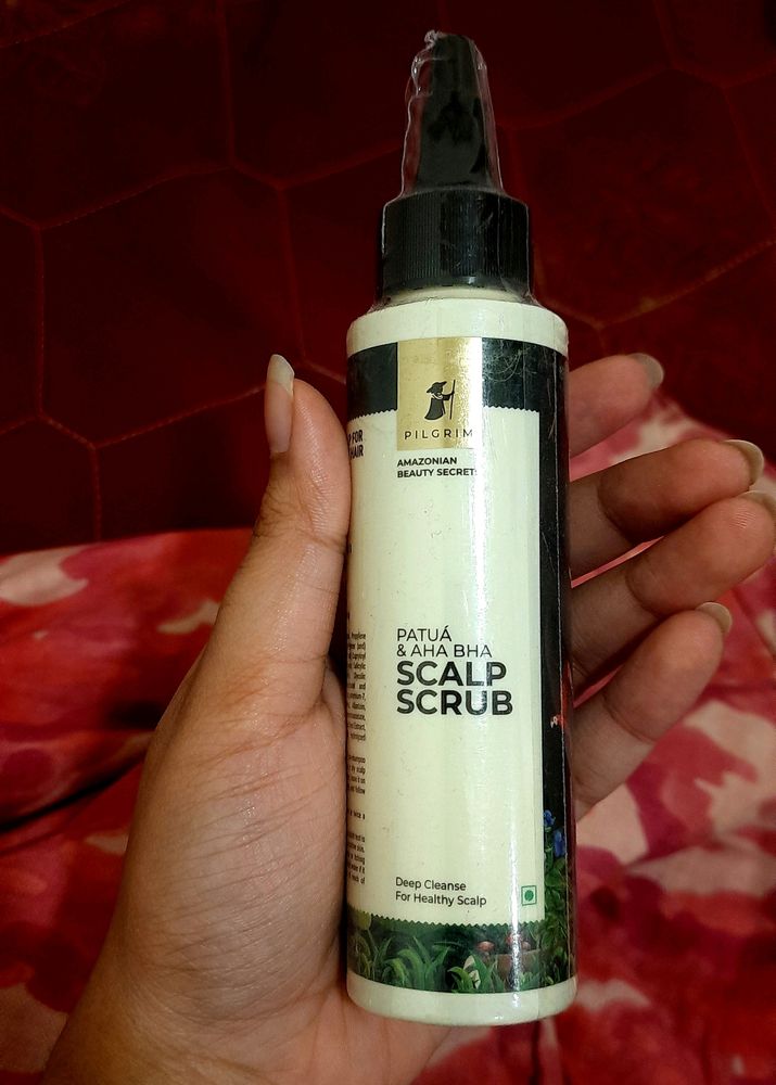 Pilgrim Patua &amp; AHA BHA scalp Scrub Hair Dandruff