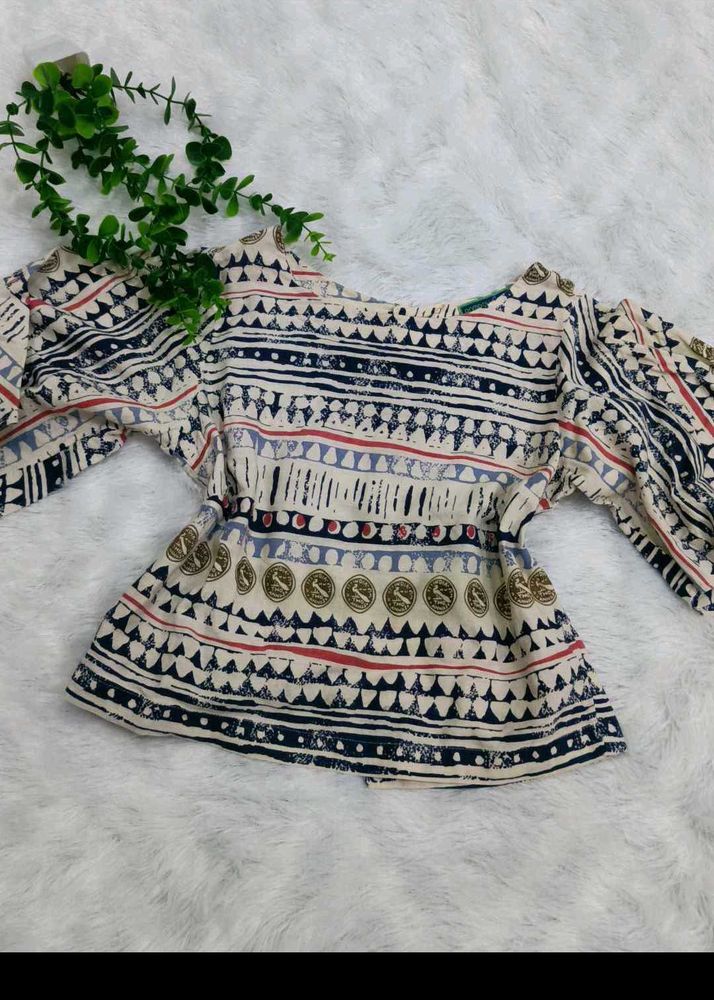 Boho Print  Top