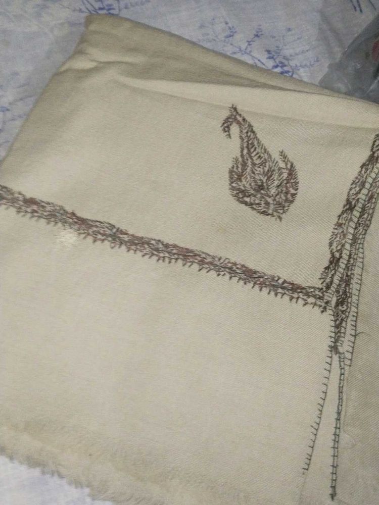Elegant Embroidered Scarf