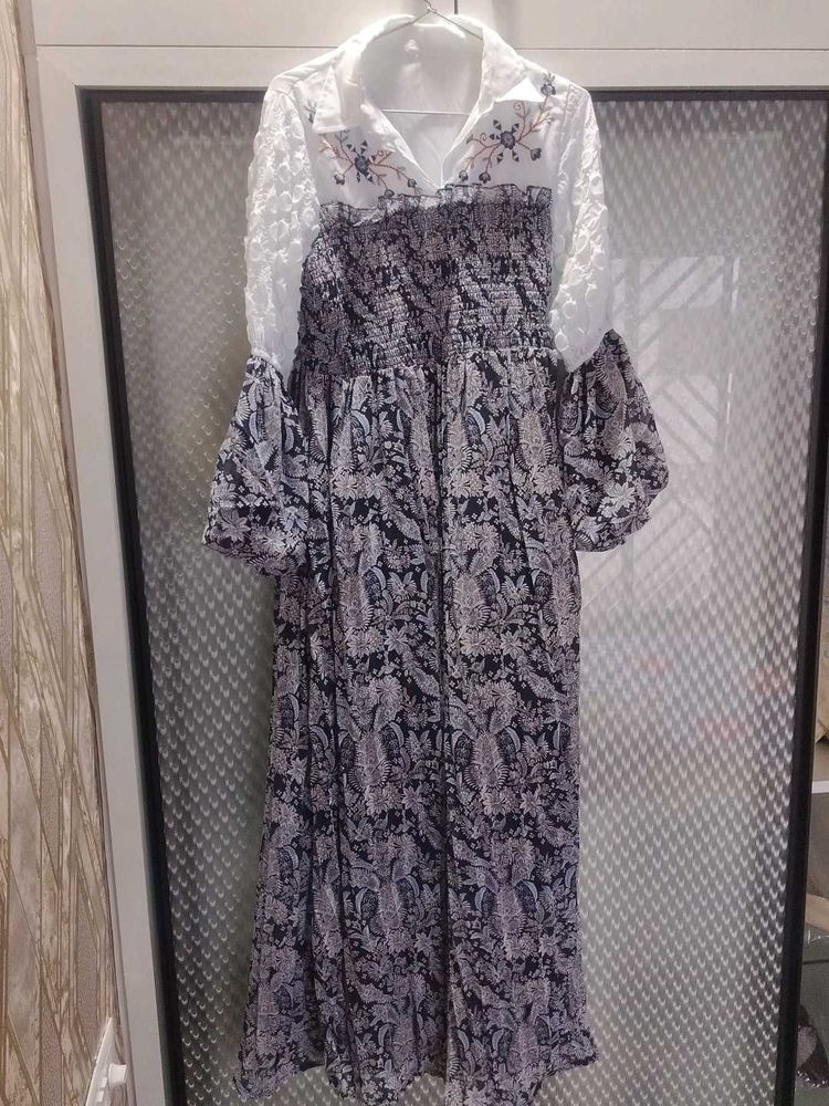 floral gown
