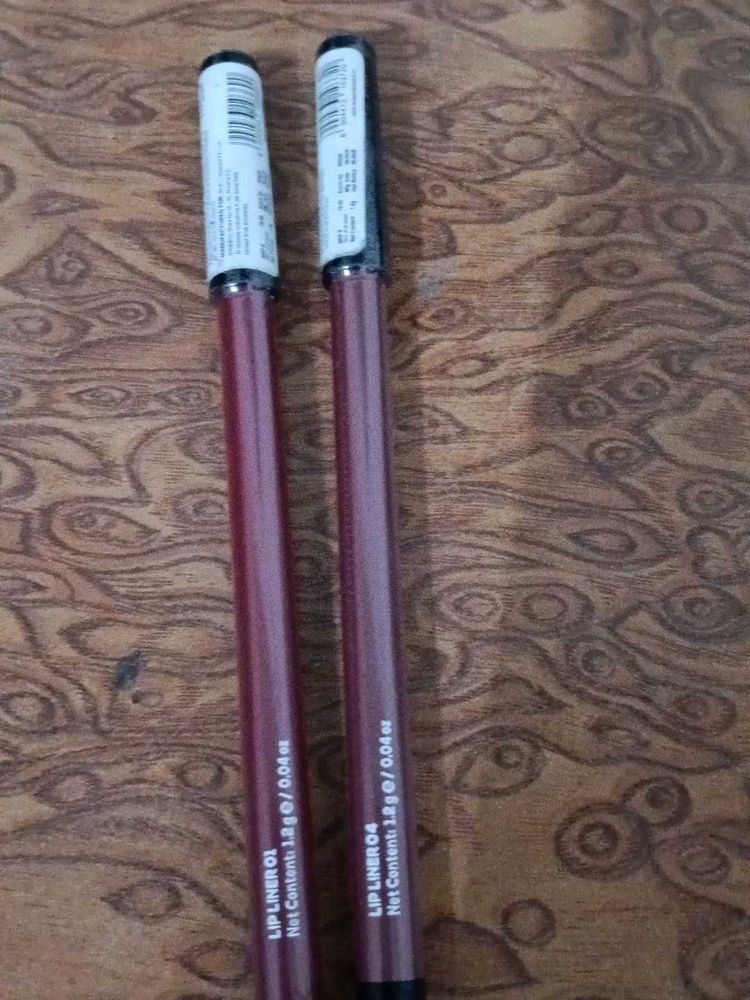 2 Burgundy Lip Liners