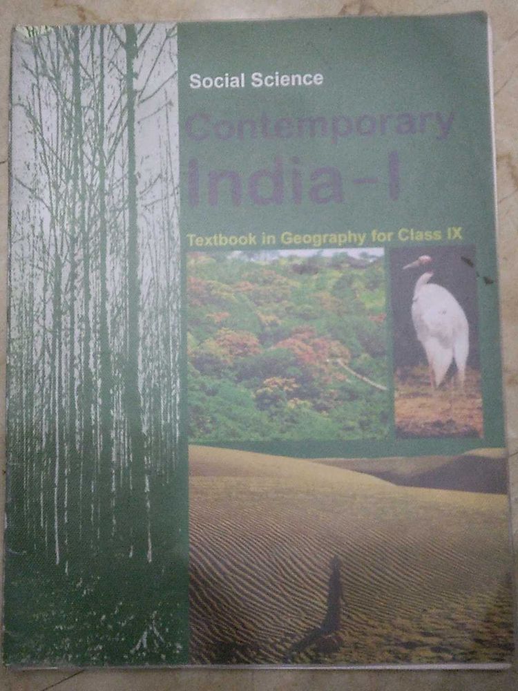 Geography Class 9 NCERT book
