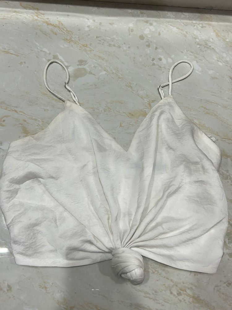 Chic White Cami Top