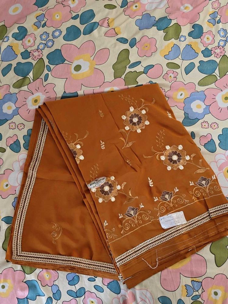 Beautiful Embroidered Saree