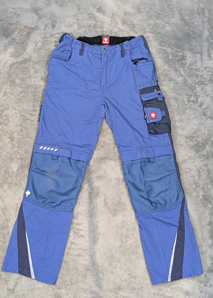 Men's Blue Cargo Work Pants