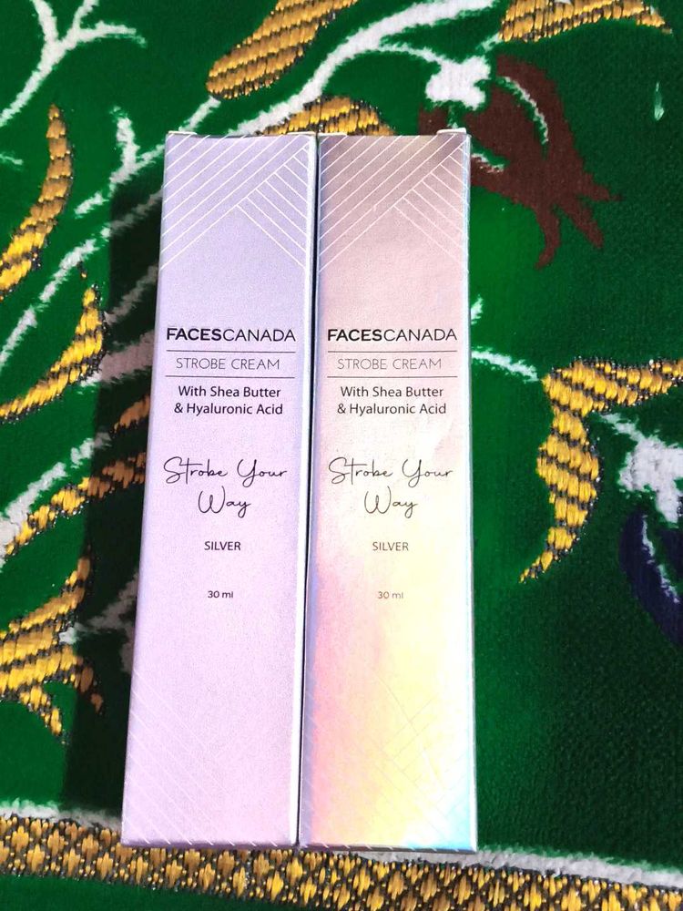 FACESCANADA Strobe Cream - Silver, 30Ml | Primer +