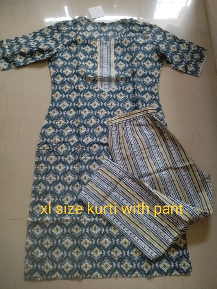 Cotton Pant Set