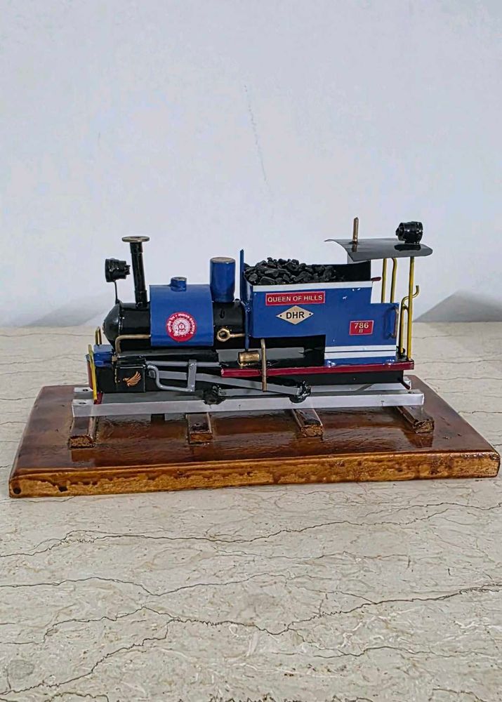 Handcrafted Model of a Train Engine