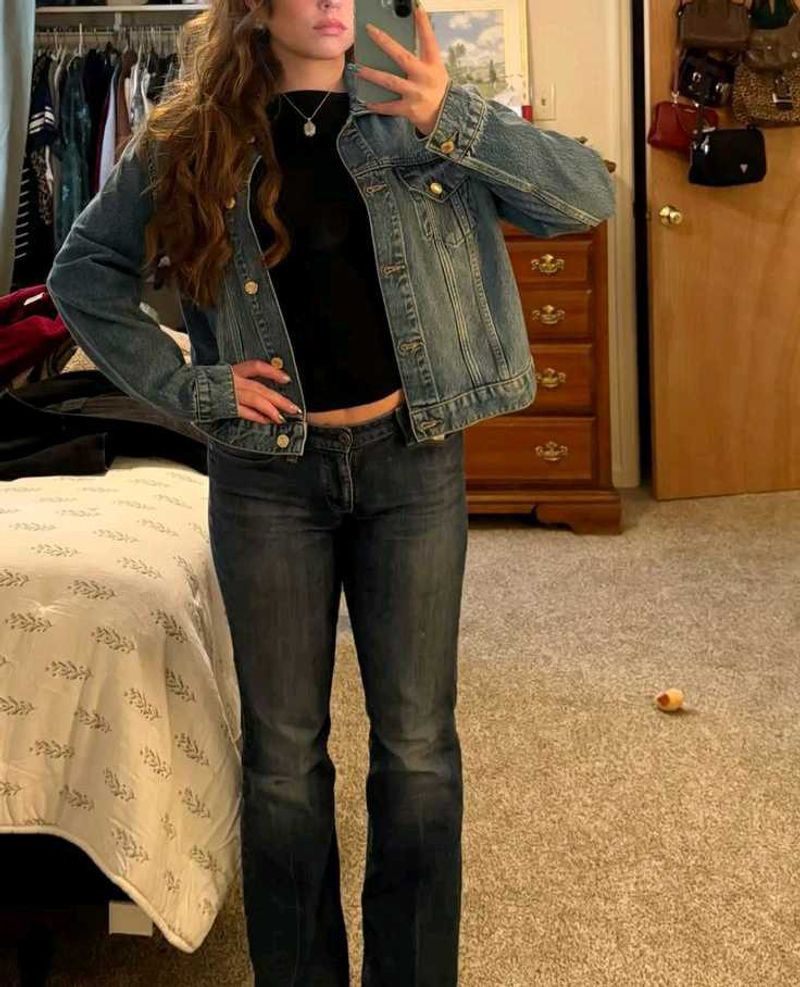 Vintage Acid Wash Denim Jacket