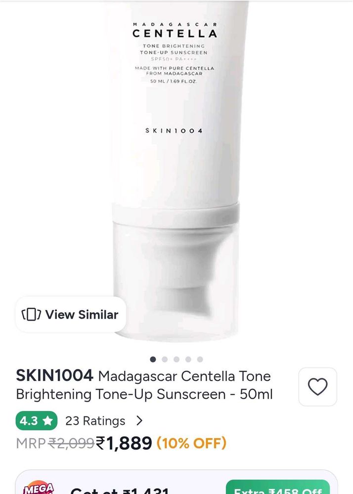 Centella Tone-Up Sunscreen SPF 50+