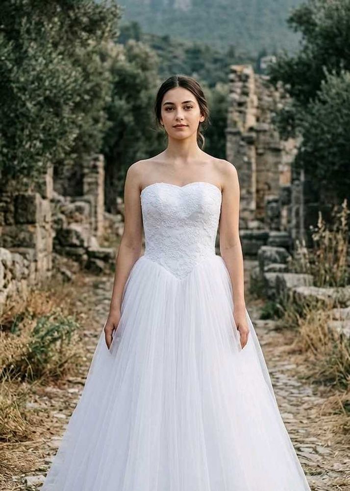 Elegant White gown