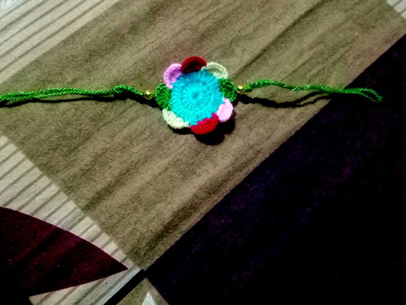 Handmade Crochet Rakhi