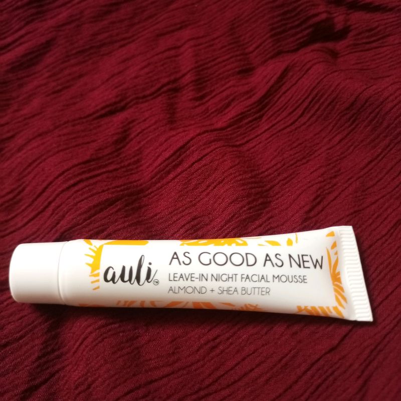 Auli Leave In Night Facial Mousse