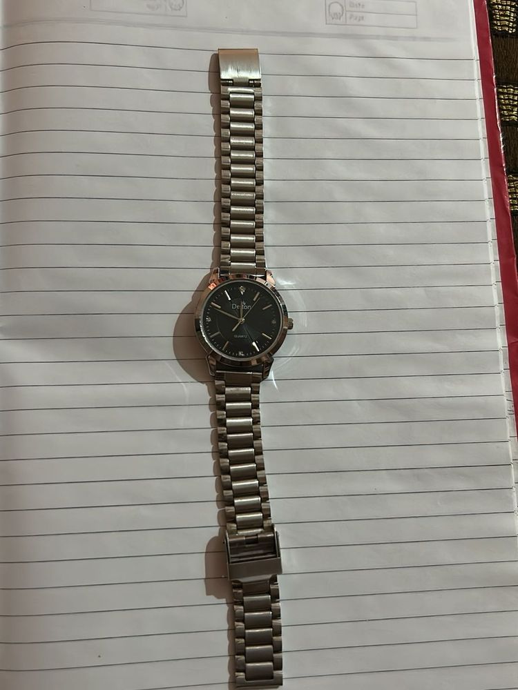 Classic Silver Band Watch