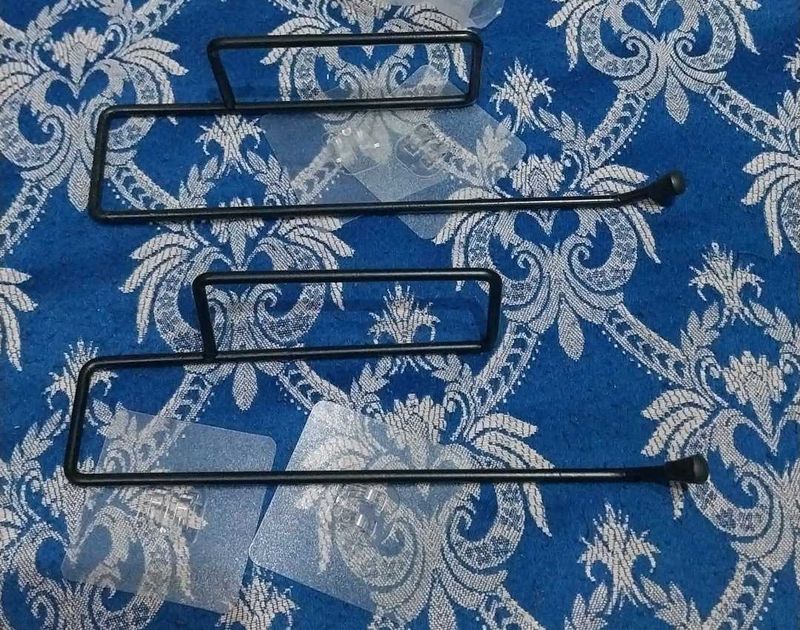 Set of 2 Metal Paper Towel Holders
