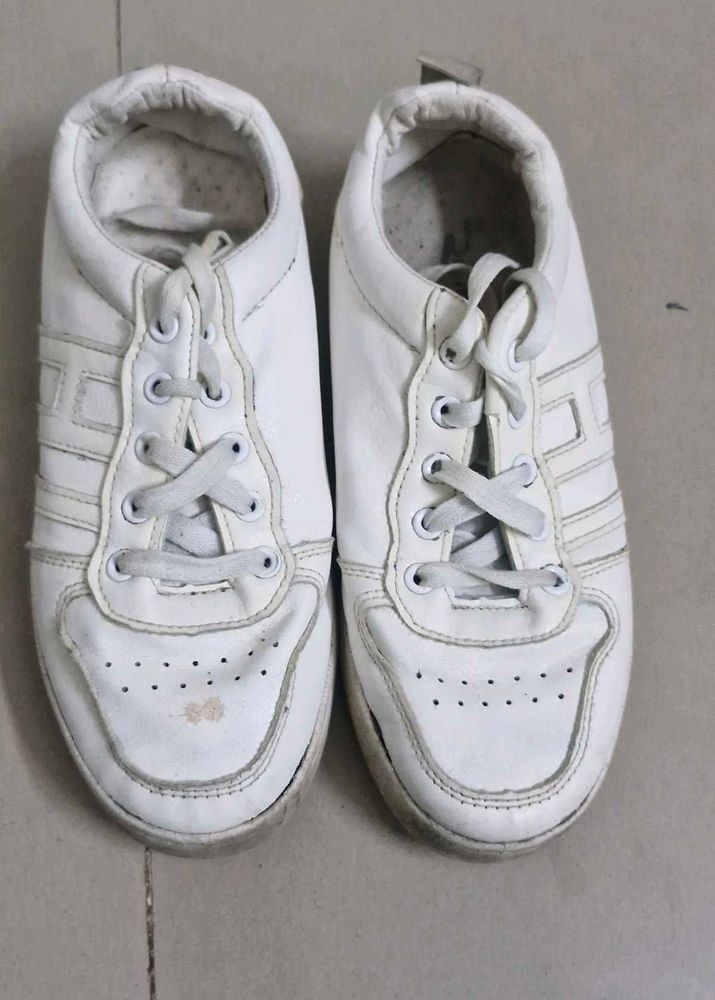 White Casual Shoes
