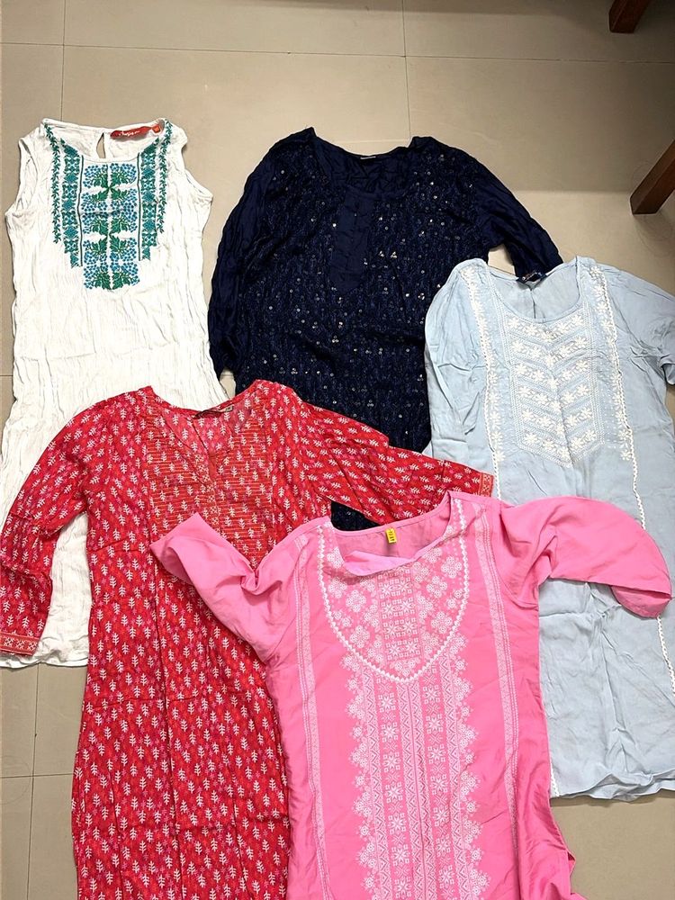 Set of 5 Kurtas