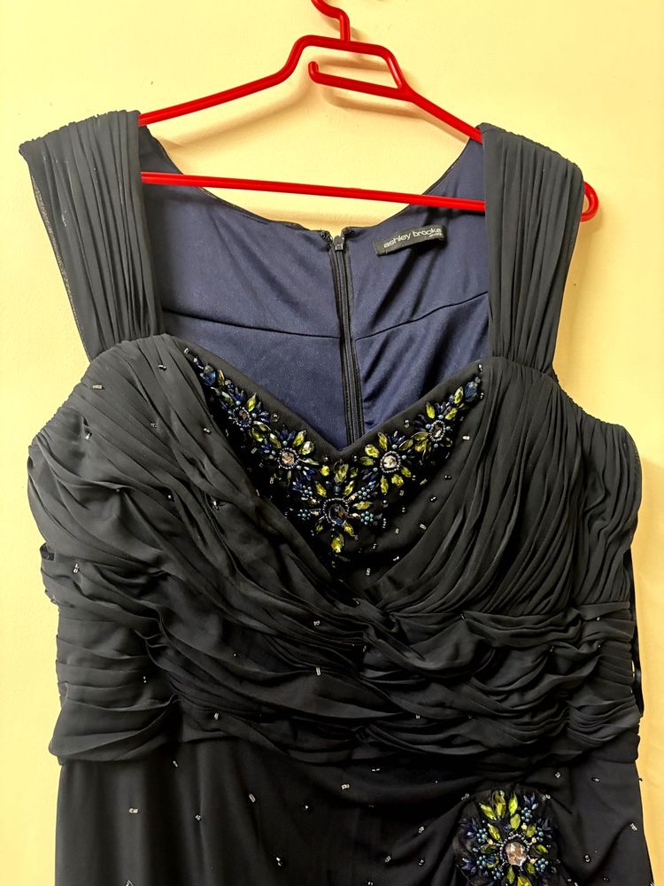Nevy Blue Party Gown