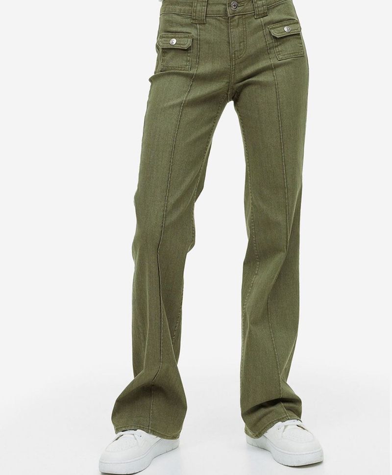h&amp;m flared trousers