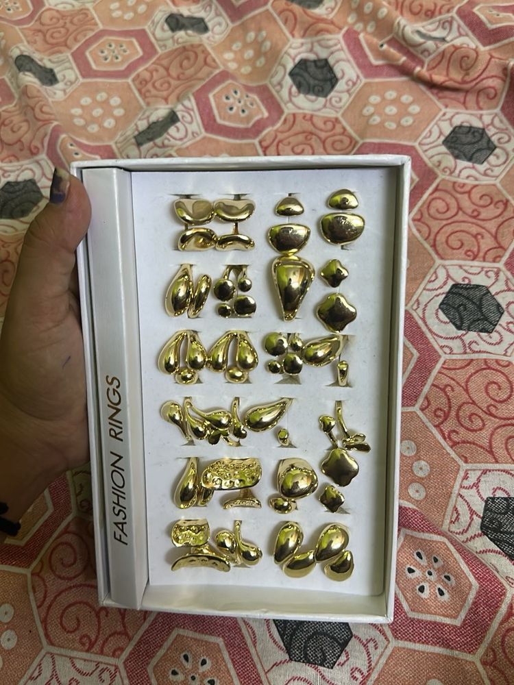 pack of 24 stainless ring