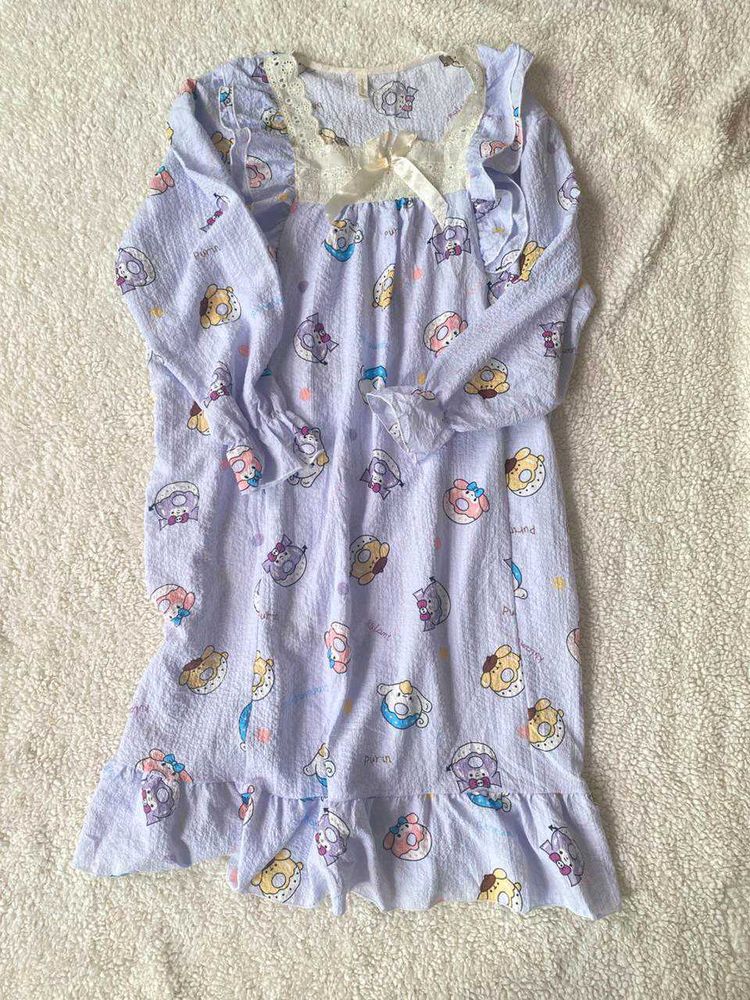 Cute Donut Sanrio Theme nighty