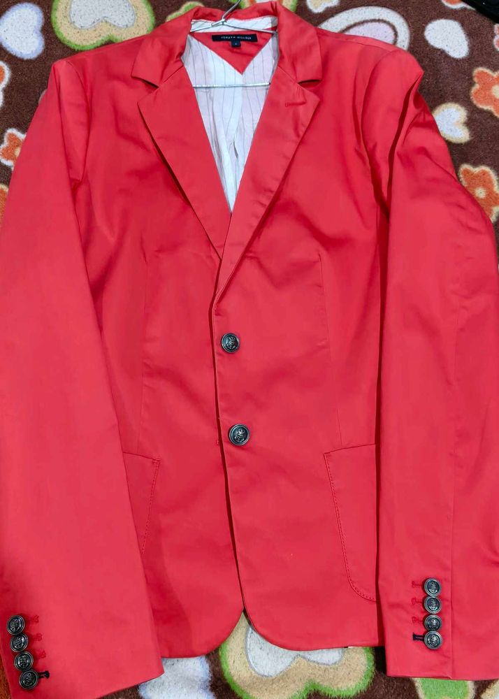 Tommy Hilfiger Red Coat