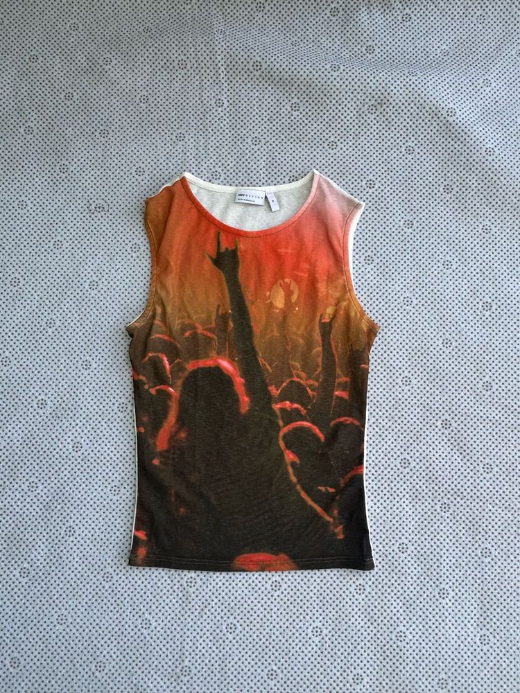 Rock Concert Graphic Tank Top