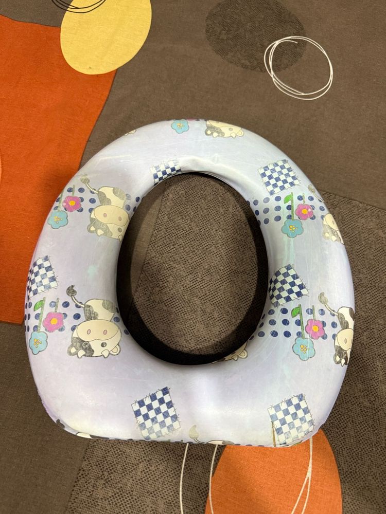Baby Potty Training Seat with Cute Cow Print