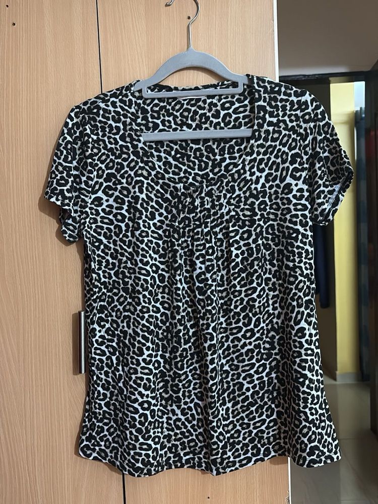 Leopard Print  Top