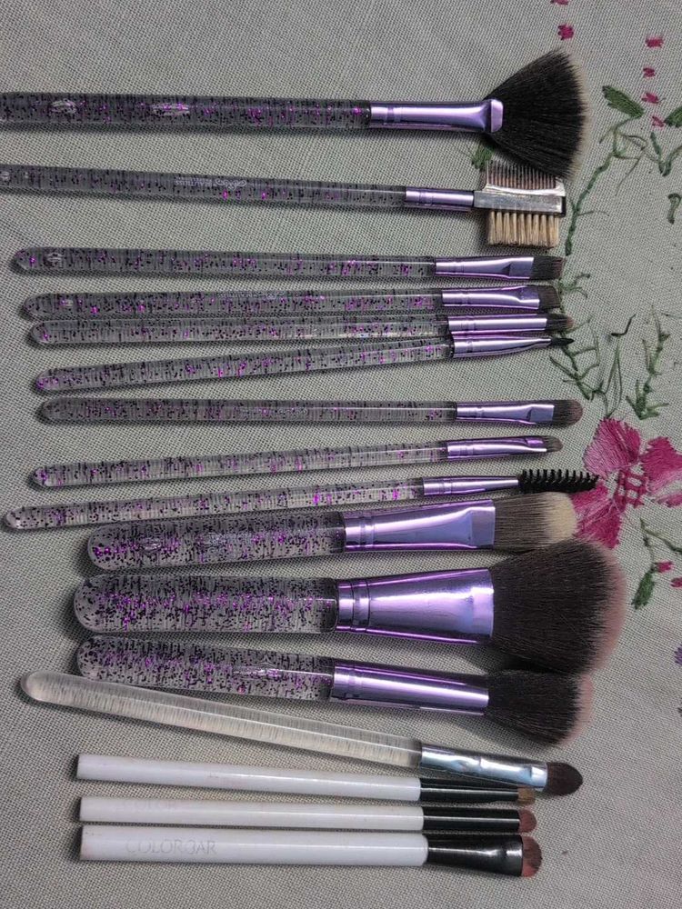 Makeup Brush Set - Variety of Brushes