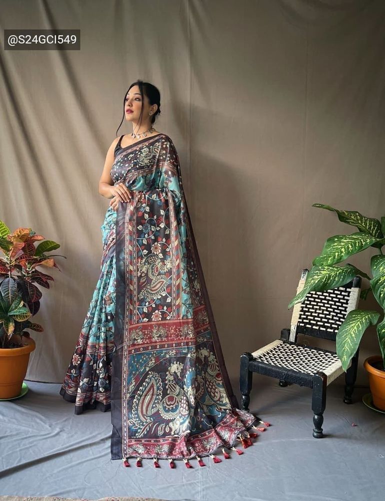 Kalamkari Pure Cotton Saree