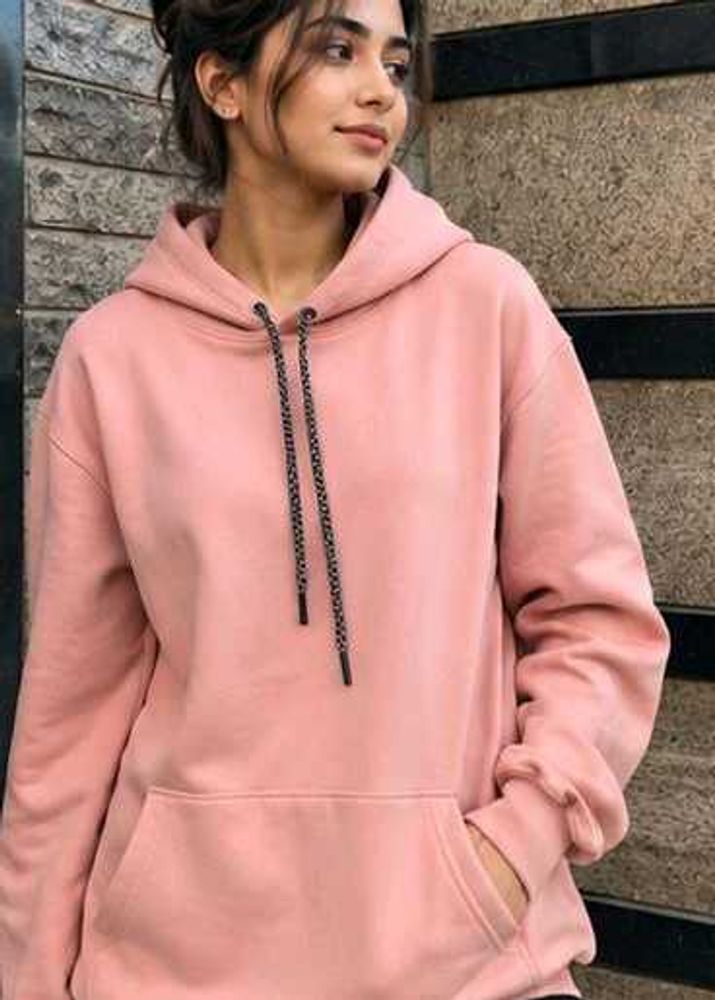 Pink Hoodie with Pocket