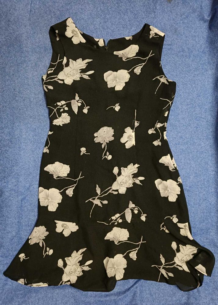 Black Floral Dress