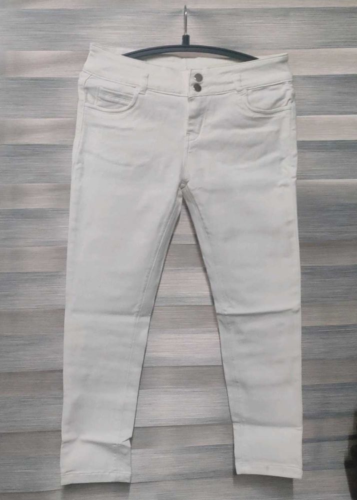 White Denim Jeans