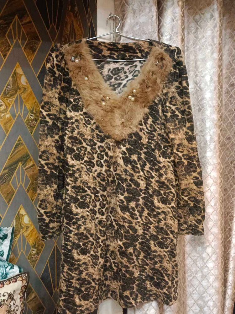 Animal Print Dress
