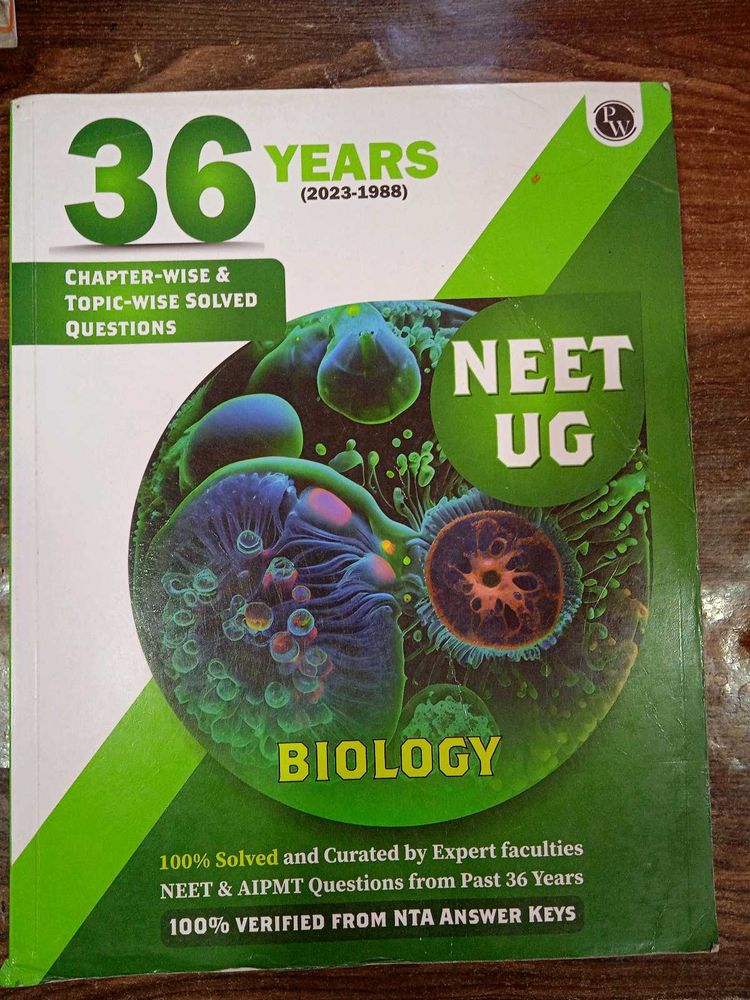 NEET UG Biology PYQs: 36 Years Solved Questions