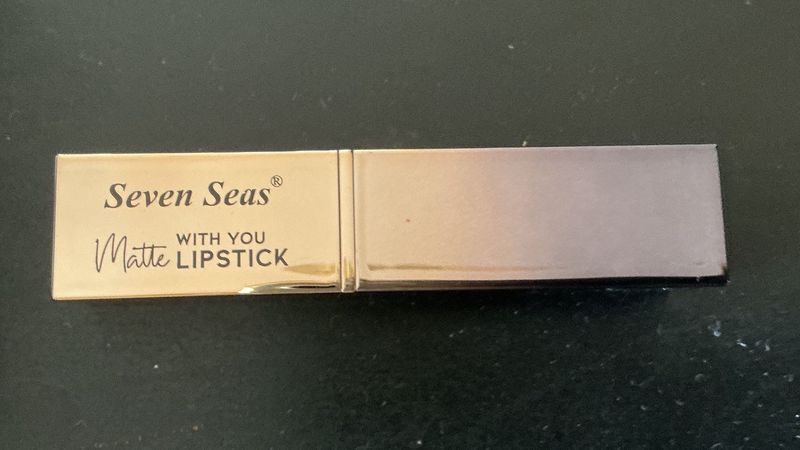 seven seas matte finish lipstick in shade 608 monz