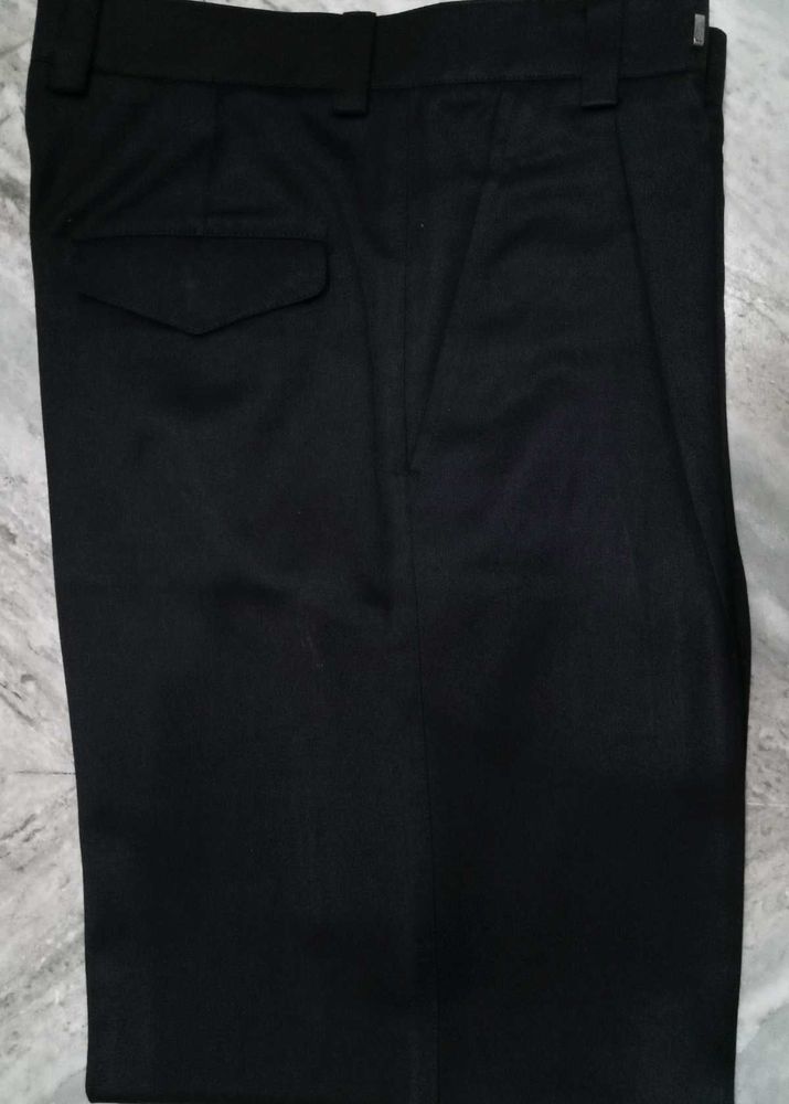 Classic Black Formal Trousers