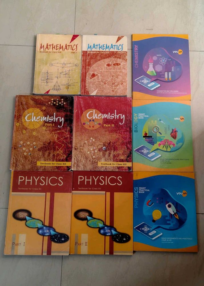📚Class 12 NCERT(6 Books)+ 3 Lab Records for FREE!