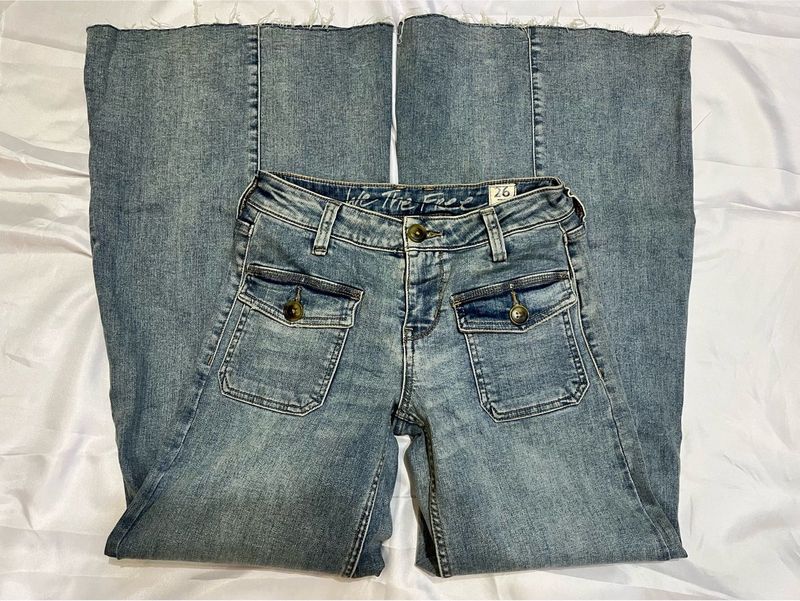 vintage flared jeans