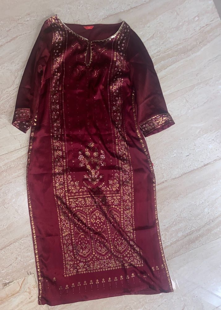 Silk Kurti For Ladies