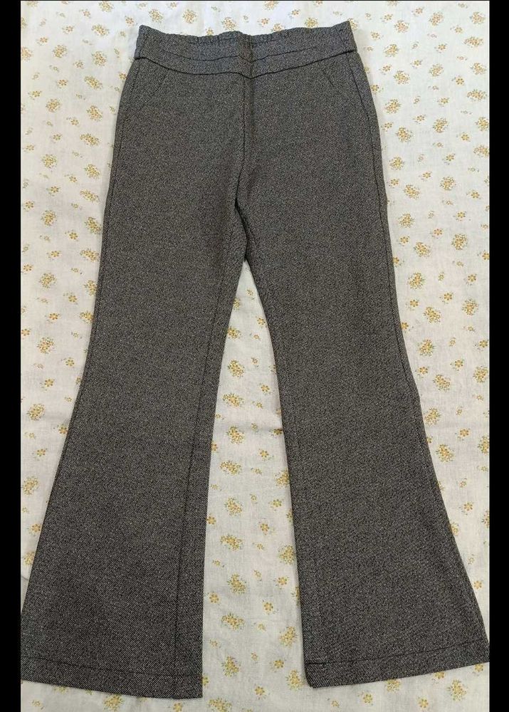 Flared Gray Pants